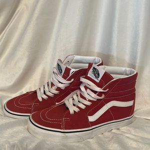 Barely worn, high top VANS.🌹